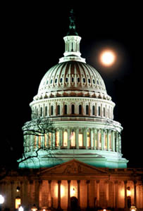 US Capitol at Night